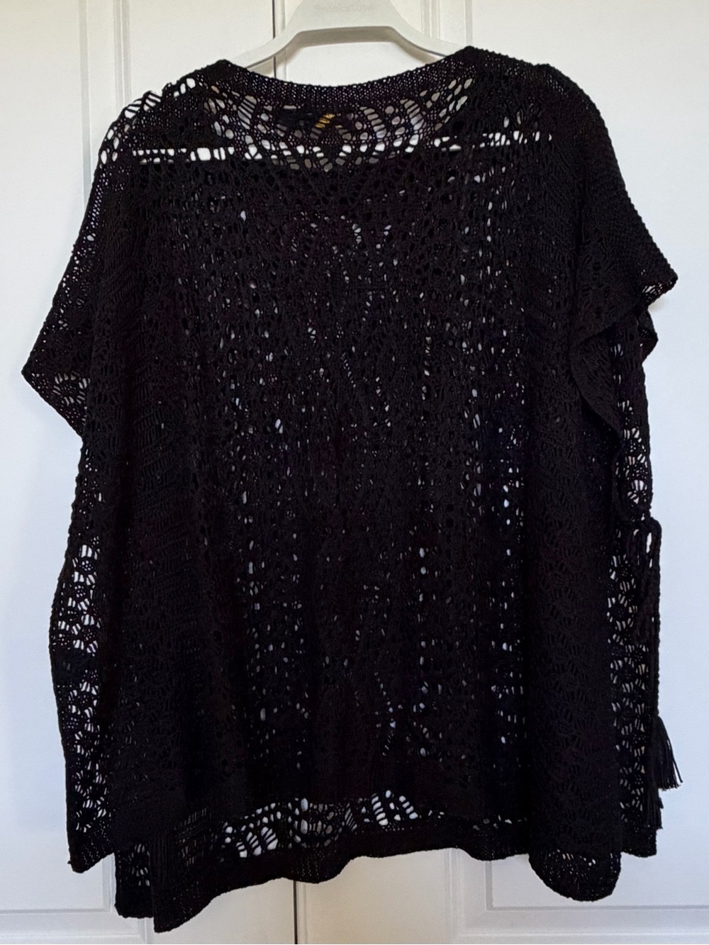 POLO Ralph Lauren Black Crochet Openwork layering top XS/ S Never worn! NWOT